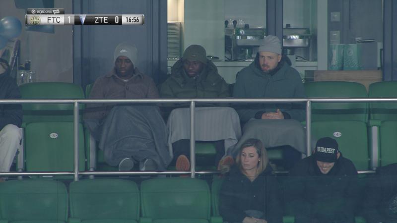 Videó: Naby Keita a helyszínen figyelemmel kíséri a Ferencváros és a ZTE csapata közötti összecsapást | M4 Sport