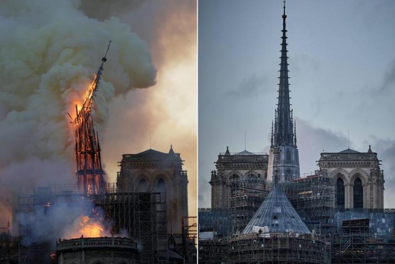 Kiemelkedő vendégek társaságában nyitotta meg ismét kapuit a párizsi Notre Dame székesegyház.